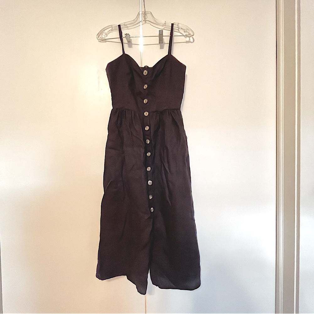 Reformation black Thelma dress